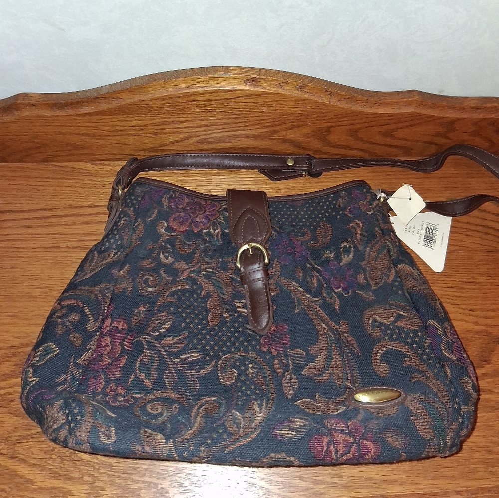 Women's Liz Claiborne Tapestry Purse, NWT